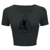 Ladies' Poly-Cotton Crop T-Shirt Thumbnail