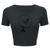 Ladies' Poly-Cotton Crop T-Shirt Thumbnail